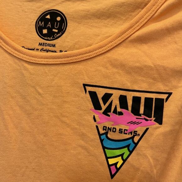 NWOT Maui and sons tank men’s size medium - Picture 2 of 4